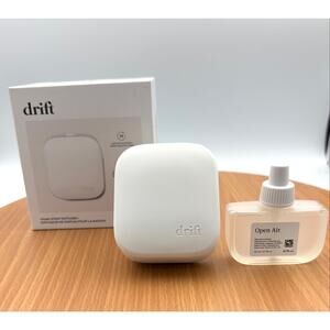 Drift Home Scent Kit Adjustable Aroma Pre-Owned  Diffuser New Open Air Refill